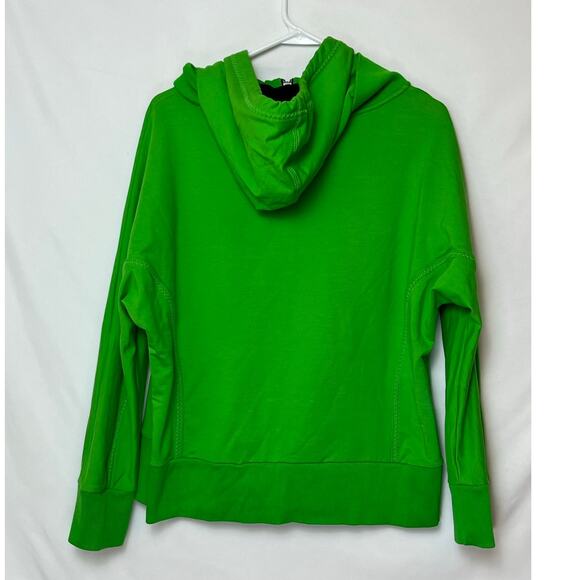 L-RL Lauren Active Women's XL Green Zip Up Hoodie Jacket Long Sleeve Sweatshirt - Picture 2 of 5
